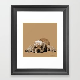 Cocker Spaniel Framed Art Print
