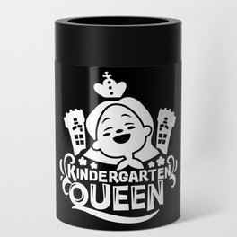 Kindergarten Queen Cute Kids Girly Slogan Can Cooler