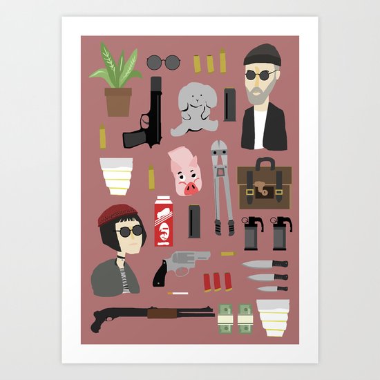 Leon Art Print
