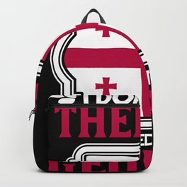 Georgia Therapy Vacation Tbilisi Gift Backpack