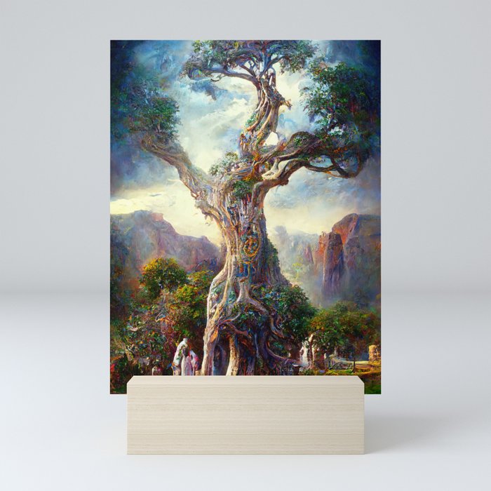 Ancient Spirit Tree Mini Art Print