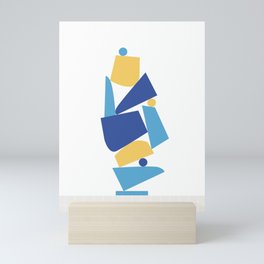 Stack (E) Mini Art Print
