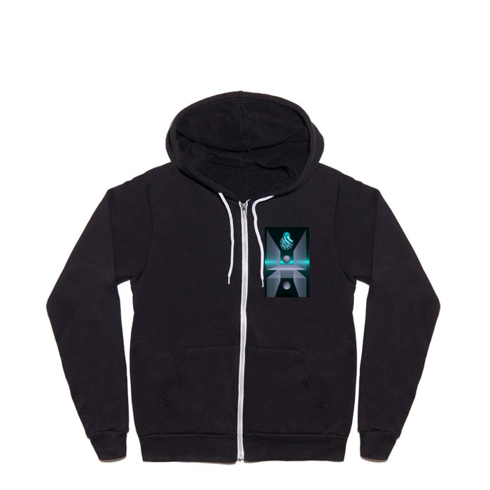 geometric design -700- Full Zip Hoodie