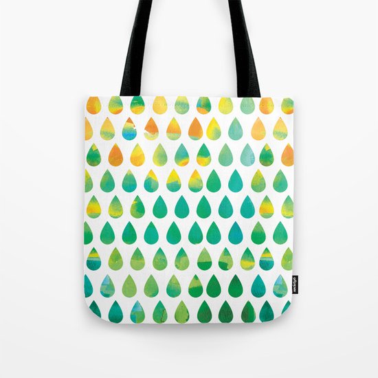Monsoon Rain Tote Bag