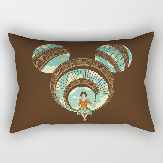 World of Imagination Rectangular Pillow