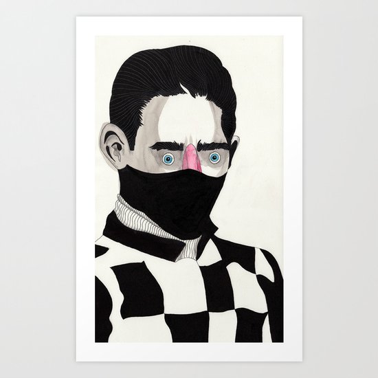 Jockey Art Print