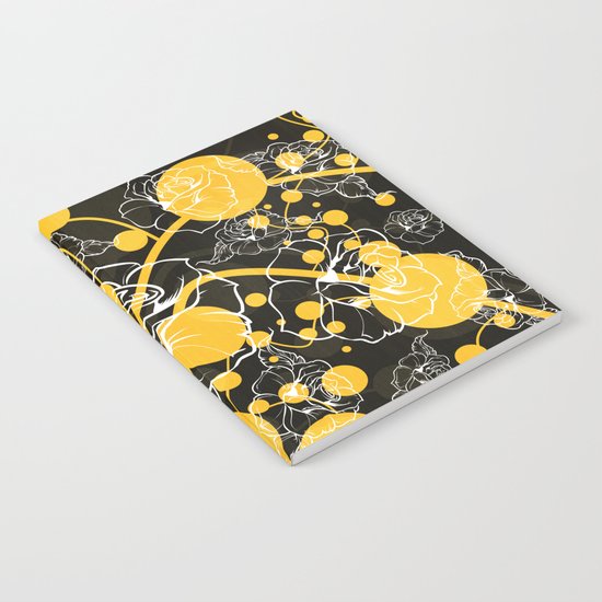 My yellow autumn garden Notebook