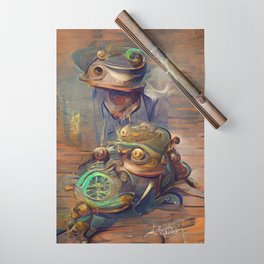 The Bullfrog Blues Wrapping Paper