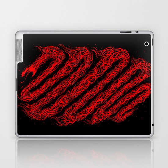 The fire snake Laptop & iPad Skin