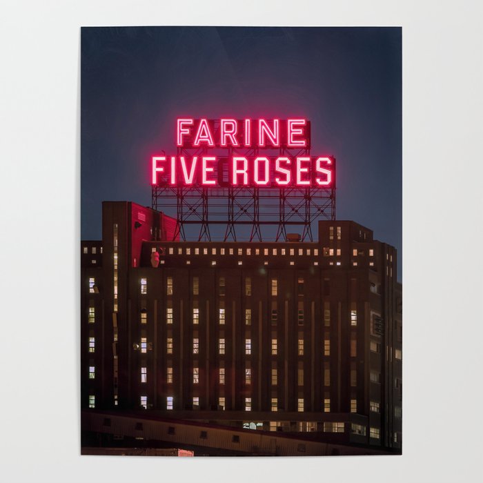 Farine Five Roses Poster