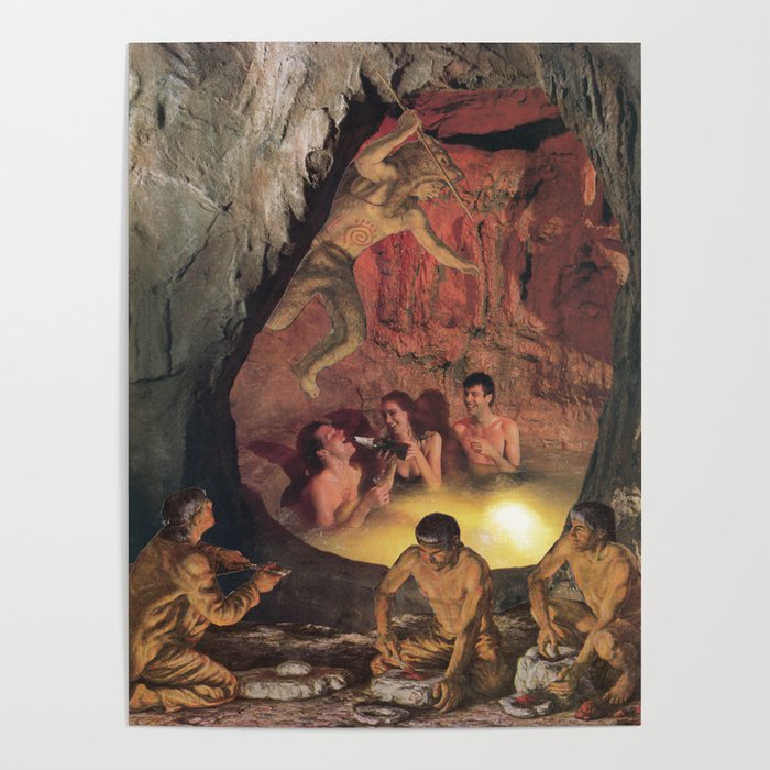 Cave Party Poster