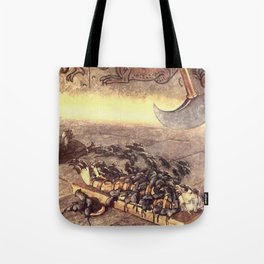illustration Poe The Pit and the Pendulum - Byam Shaw  Tote Bag