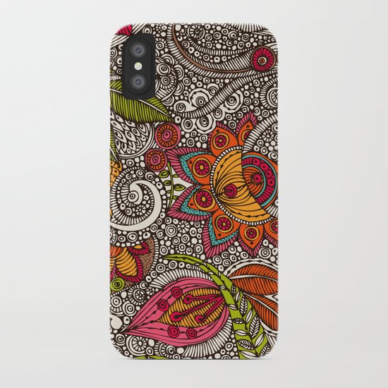 Random Flowers iPhone Case