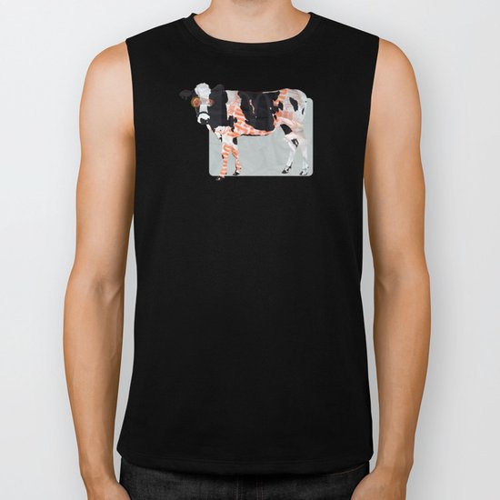Kuh Collage Biker Tank