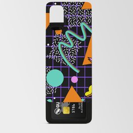 Nostalgia 80s Memphis Synthwave Aesthetic  Android Card Case
