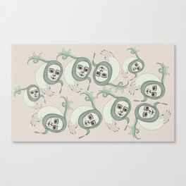 Witch dance Canvas Print