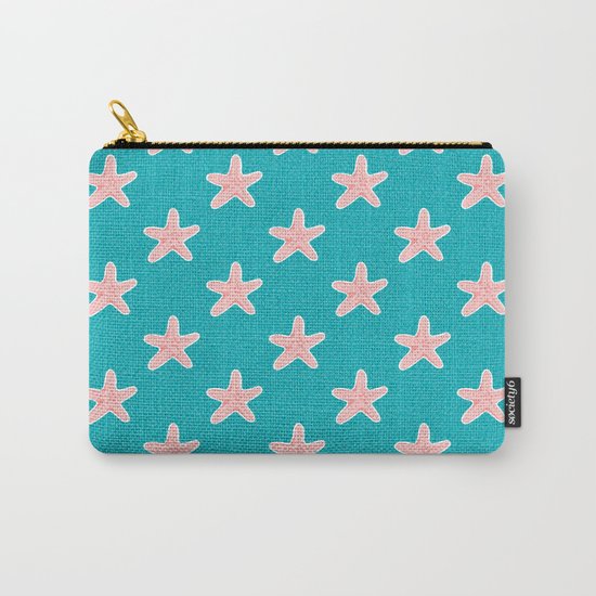 Starfish_Pattern Carry-All Pouch