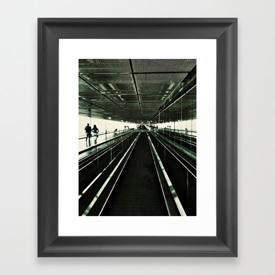 Walkway Framed Art Print