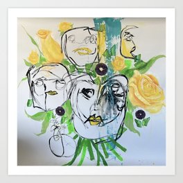 Flowers for Your Infidelity  Art Print