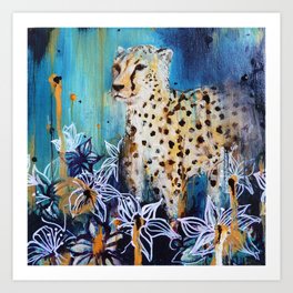 Cheetah Art Print