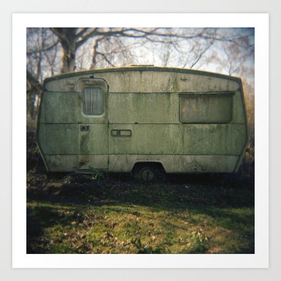 Caravan Art Print