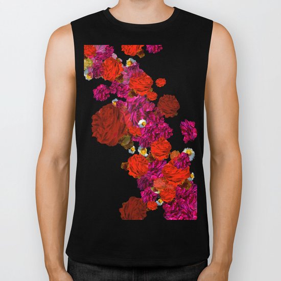 roses Biker Tank