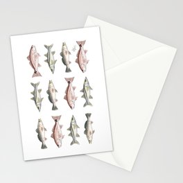 Pattern: Inshore Slam ~ Redfish, Snook, Trout by Amber Marine ~ (Copyright 2013) Stationery Cards