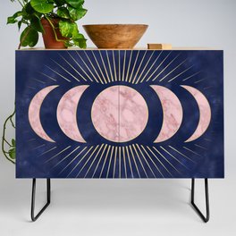 Phases of the Moon, Rose Gold Credenza