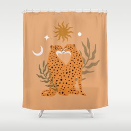I would never Cheetah on you 3.0 Shower Curtain