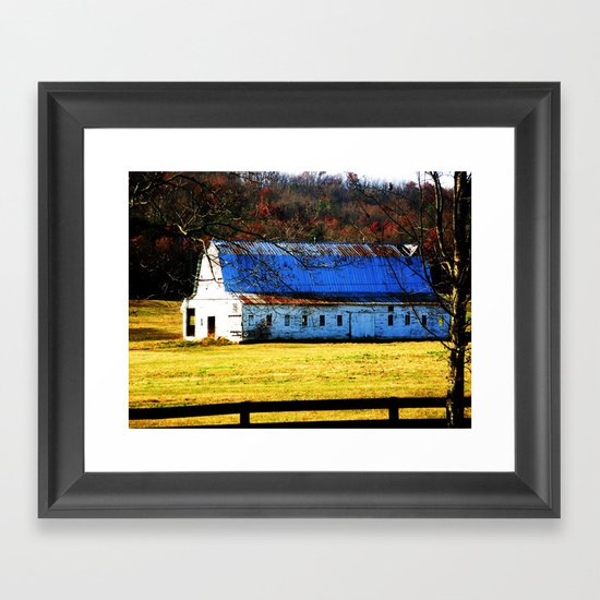 November Detour Framed Art Print