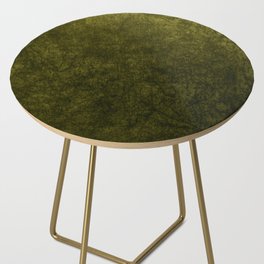 olive green velvet Side Table