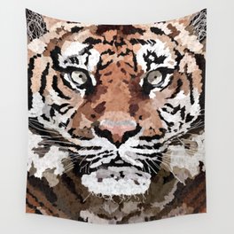 Tiger painting Wall Tapestry