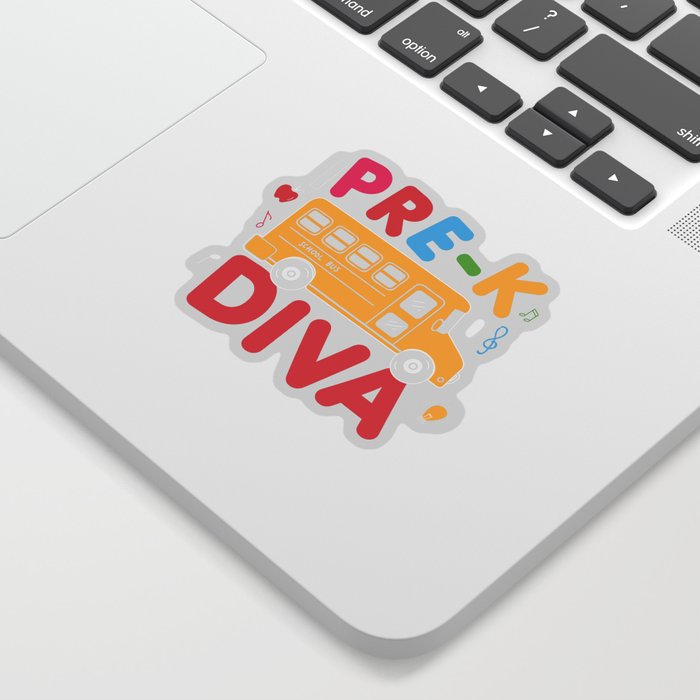 Pre-K Diva Sticker