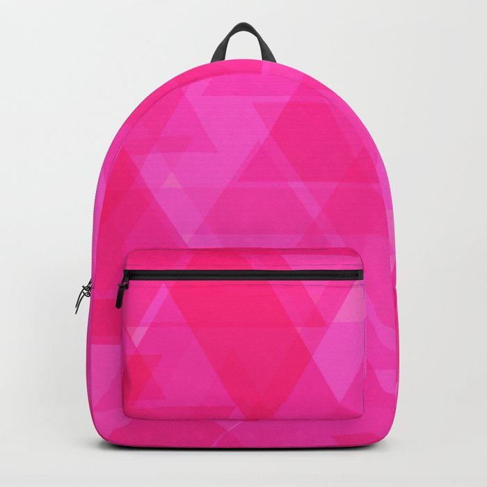 bright pink backpack