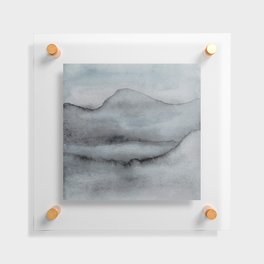 Serene Silence In The Mountains Floating Acrylic Print