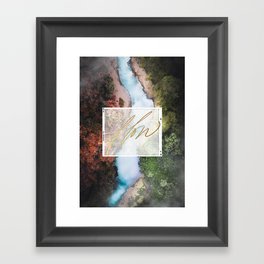 Flow Framed Art Print