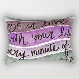 Be in Love Rectangular Pillow