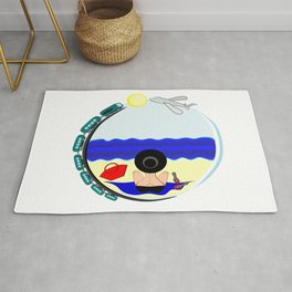 Travel - I want to go to the sea Rug