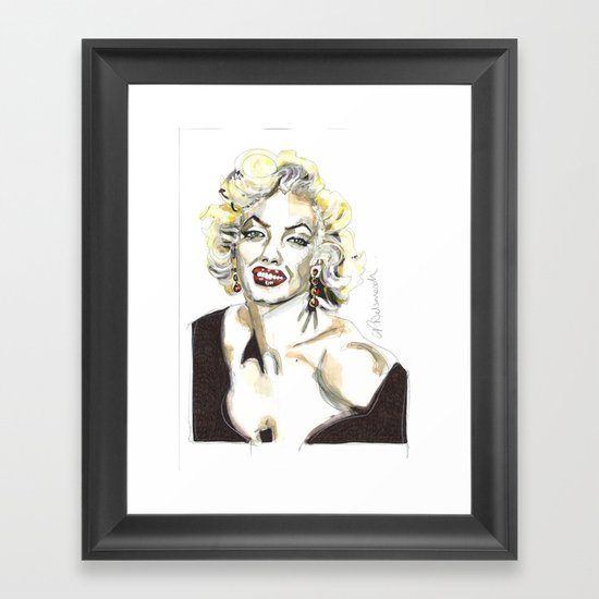 Marilyn Monroe Framed Art Print