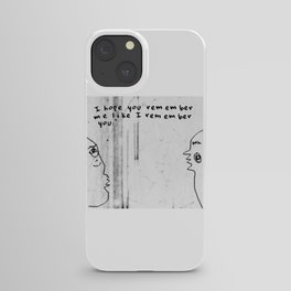 do you remember? iPhone Case