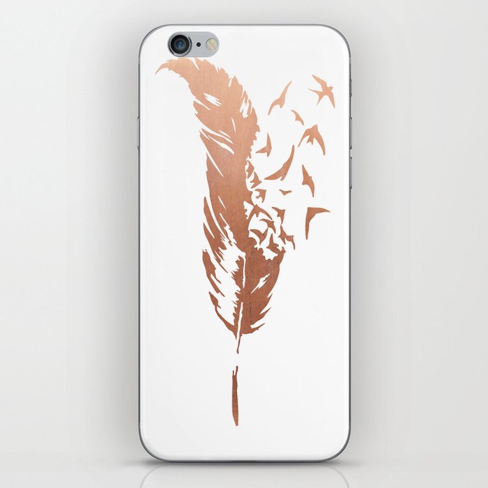 Feather Swallows iPhone Skin