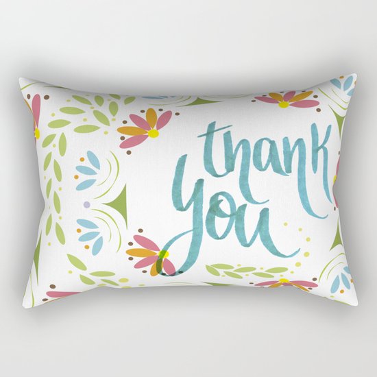 Thank you! Rectangular Pillow