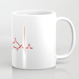 Shark Heartbeat Coffee Mug