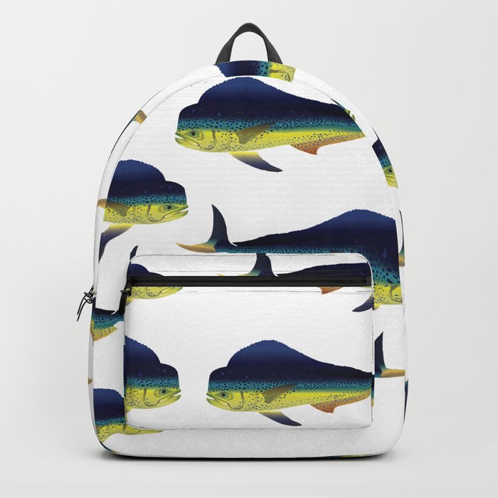 school of mahi Backpack by Jimmy Morris