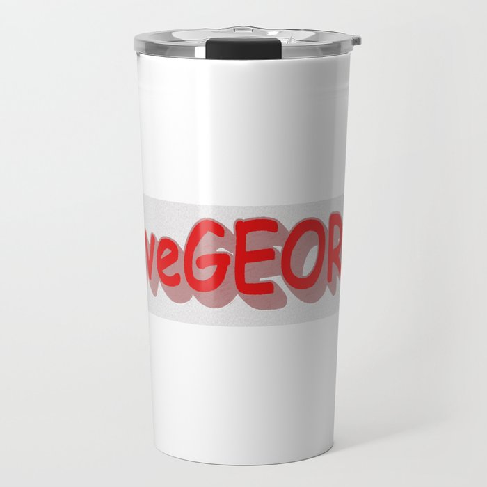 "#iLoveGEORGIA " Cute Design. Buy Now Travel Mug