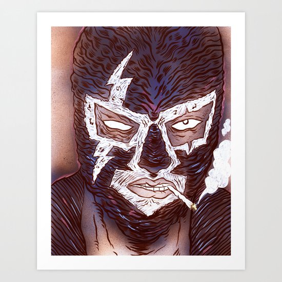 Tuerto Art Print