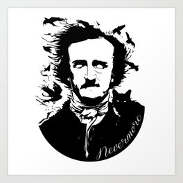 Edgar Allen Poe Art Prints For Any Decor Style Society6