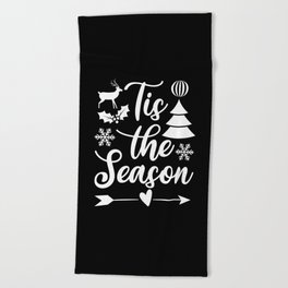 This The Season Christmas Beach Towel