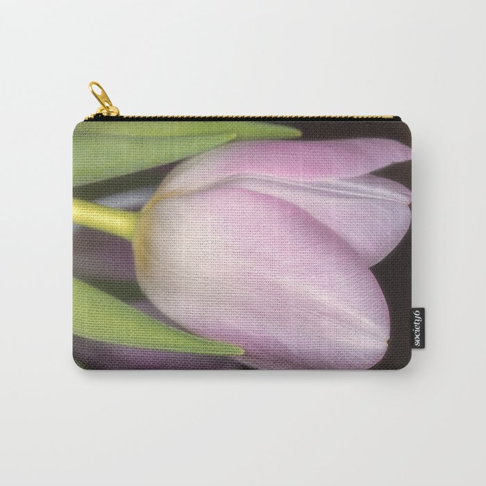 Pink tulip #3 Carry-All Pouch