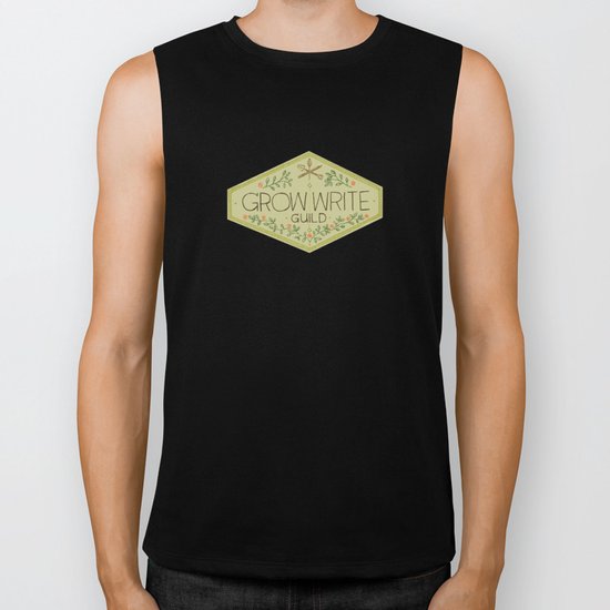 Grow Write Guild Seal Biker Tank